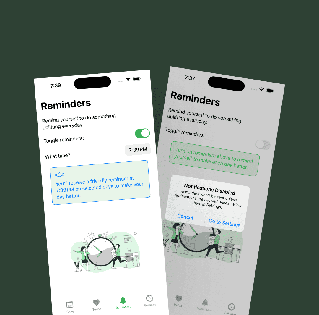ReminderMe iOS App